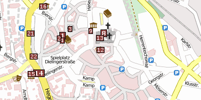 Theater Osnabrück Stadtplan