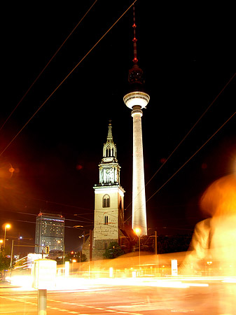 Fernsehturm und Marienkirche