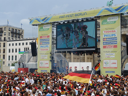Foto Leinwand und Fans