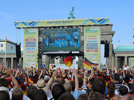 Foto Leinwand und Fans
