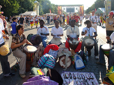 Straßenband Foto 