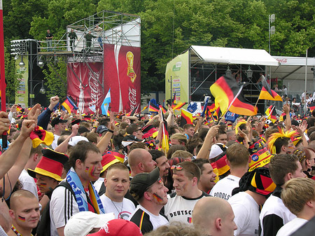 Fotos Tribünen am Brandenburger Tor