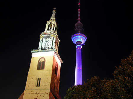 Marienkirche und Fernsehturm