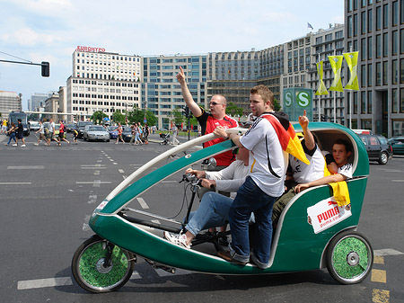 Fotos Rikscha am Potsdamer Platz