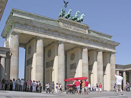 Foto Brandenburger Tor - Berlin