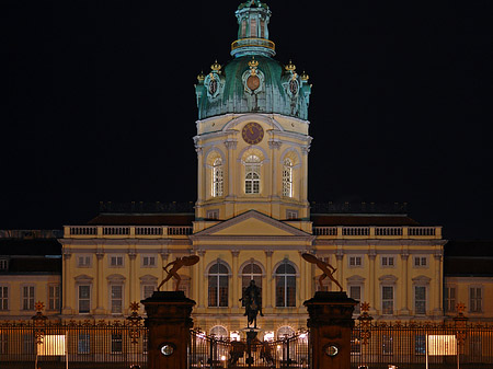 Foto Schloss Charlottenburg bei Nacht - Berlin
