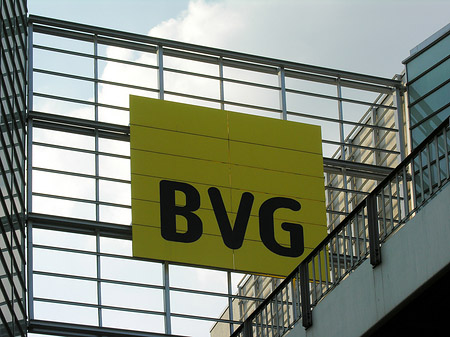 BVG-Schild Foto 