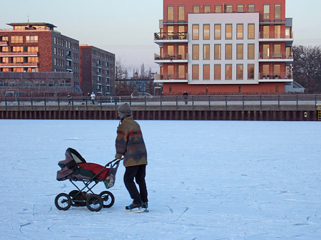 Foto Gefrorener See - Berlin