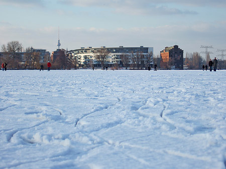 Foto Gefrorener See - Berlin