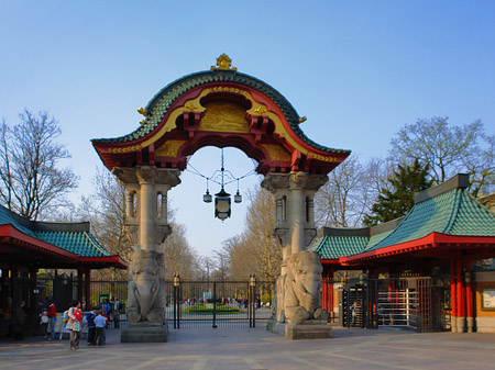 Foto Eingang zum Zoo - Berlin