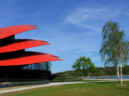 Dach des Theaters Fotos