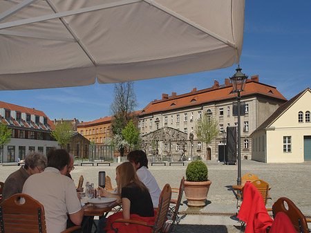 Restaurant im Innenhof Foto 