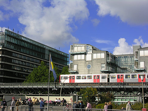 U-Bahn Landungsbrücken Foto 