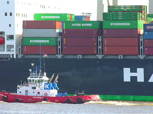 Foto Hafen von Övelgönne - Hamburg