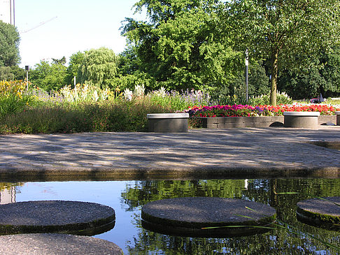 Foto Planten un Blomen - Wasserkaskaden - Hamburg