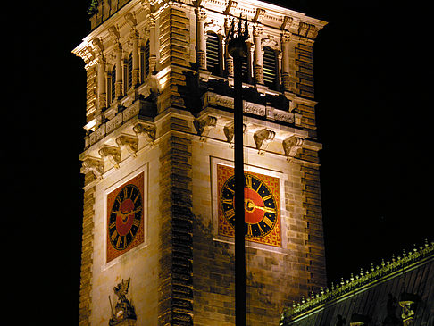 Fotos Turmuhr am Rathaus | Hamburg