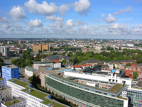 Aussicht von St. Michaelis Kirche Fotos