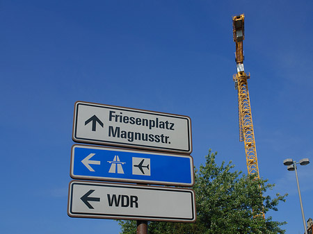 Foto Straßenschild - Köln