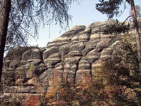 Fotos Felsen entlang der Wanderwege | 