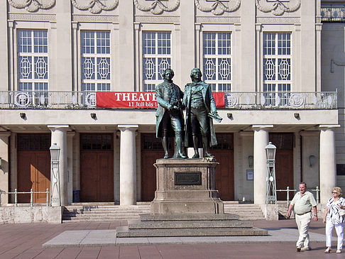 Fotos Goethe und Schiller Denkmal